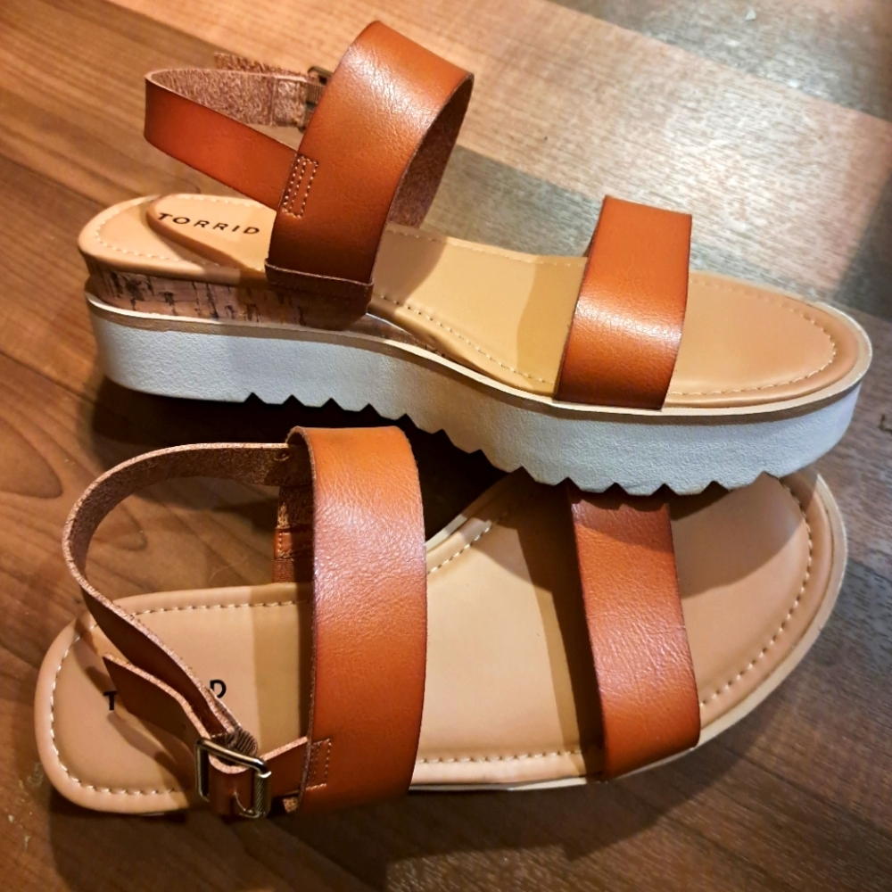 Torrid Women's Tan Sandals